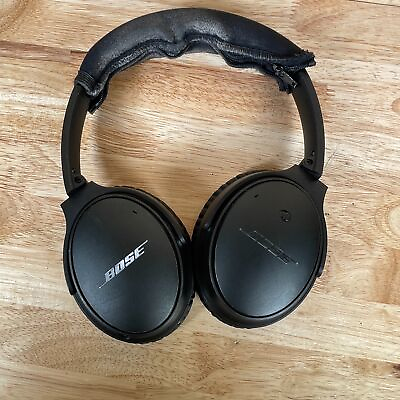 #ad Bose QuietComfort Black Noise Cancelling Adjustable Headband Over Ear Headphones $99.99
