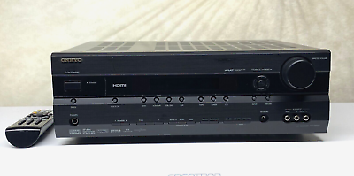 #ad Onkyo HT R560 7.1 Ch HDMI Home Theater Surround Receiver Bundled Remote Tested $149.97