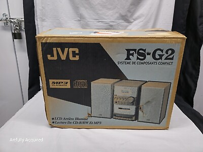 #ad JVC FS G2 Compact Component System NEW OPEN BOX ×UNUSED× $216.00