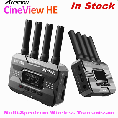 #ad ACCSOON CineView HE 1200ft 2.4GHz 5GHz Wireless Transmission System Receiver Kit $346.00
