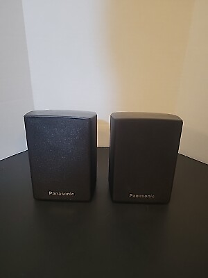 #ad Set of 2 Panasonic SB HS470 Surround Sound Speakers Tested Working 3 Ohm 125W $10.99