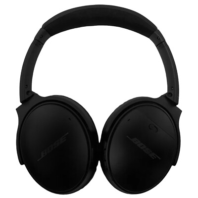 #ad Bose QuietComfort 35 Over The Ear Wireless Headphones Black WORKS GREAT READ $79.99