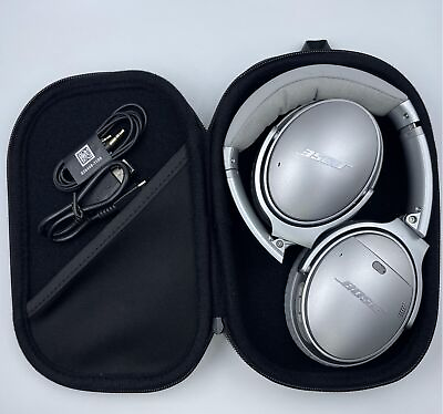 #ad Bose QuietComfort 35 II QC35 Series Wireless Noise Cancelling Headphone Silver $155.00