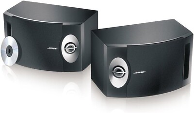 #ad Bose 201V Direct Reflecting Speaker System Black 2 Pieces $218.00
