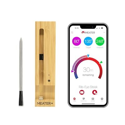 #ad Long Range Wireless Smart Meat Thermometer with Bluetooth Booster for BBQ $198.00