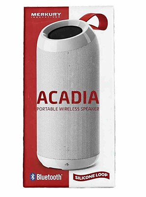#ad Merkury Acadia Portable Outdoors Wireless SpeakerBluetooth Micro SD USB Loc:C2 $9.47