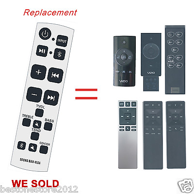 #ad New Replacement Vizio SB VIZ4 Remote Control Fit for All Vizio Sound Bar $10.99
