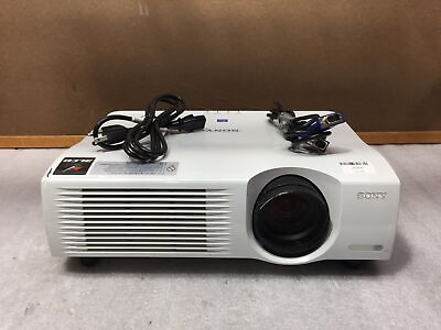 #ad Sony VPL PX41 XGA Projector 3500 Lumens 1083 Lamp Hrs w Remote Mount TESTED $37.99