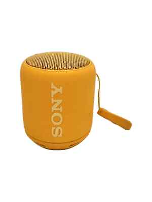 #ad Sony Bluetooth speaker SRS XB10 Y Yellow Dirty from Japan $125.90