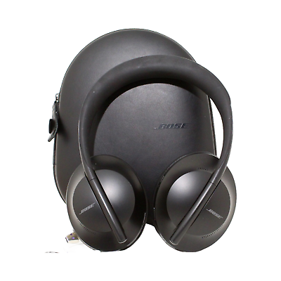 #ad Bose Headphones 700 Noise Canceling Bluetooth Headphones Triple Black Working $164.99