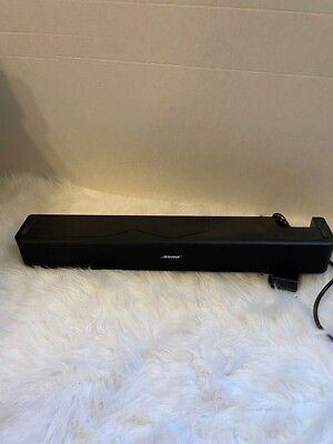 #ad Bose Solo TV Speaker Soundbar Model 418775 Black with OEM Power Supply $89.00