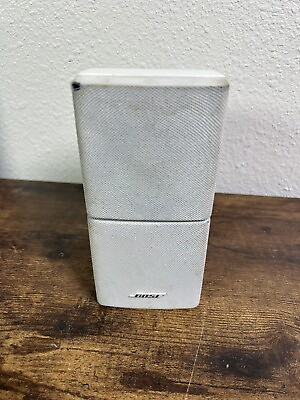 #ad Single Bose Acoustimass Lifestyle Double Cube Speaker White $21.99