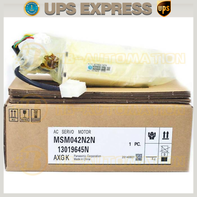 #ad MSM042N2N Panasonic 1PC Servo Motor New Expedited shipping Spot Goods #CG $449.90