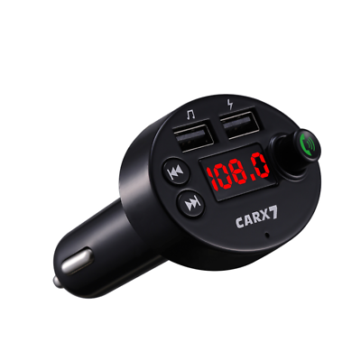 #ad In Car Bluetooth FM Transmitter Radio MP3 Wireless Adapter Car USB Phone Charger $12.99