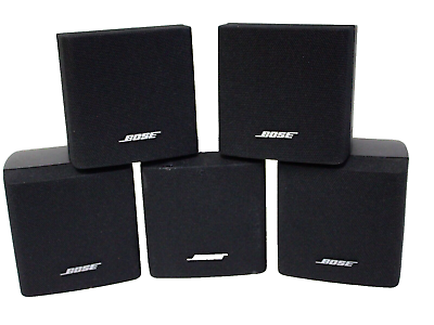 #ad 5x Bose Single Cube Speakers Lifestyle Acoustimass $74.99