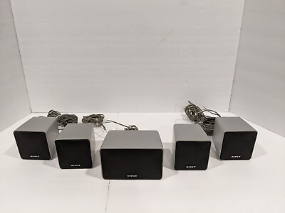 #ad Sony 5 Speaker System SS SRP700 SS CNP700 SS MSP700 surround system speakers $70.00