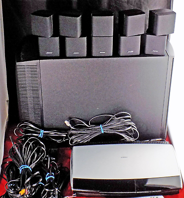 #ad Bose Lifestyle 28 Home Theater AV28 DVD PS28 Sub Remote 5 Cubes All Cables $311.25