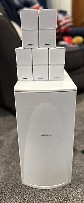 #ad #ad Bose Lifestyle 28 Home Entertainment System AV28 Qty 5 Double Cubes And Sub $400.00