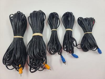 #ad 5 OEM Bose Speaker Cable Acoustimass Lifestyle Cube Speaker Wire Set RCA to Bare $44.90