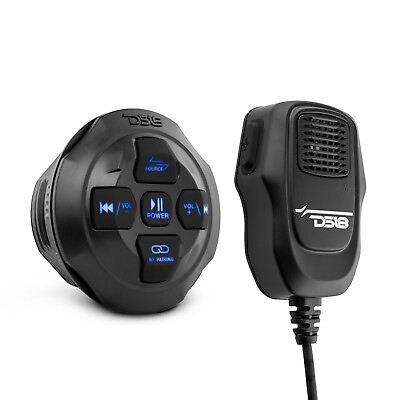 #ad DS18 Marine Waterproof Bluetooth Streaming Audio Receiver With Microphone $149.95
