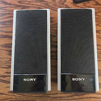 #ad Sony SS TS80 Pair Lamp;R Speakers Surround Home Theater $12.00