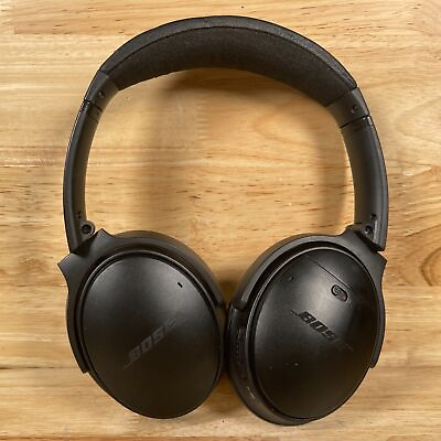 #ad Bose QuietComfort Black Wireless Bluetooth Noise Cancelling Over Ear Headphone $129.99