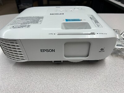 #ad Epson H875A Powerlite 2142w 3 LCD WXGA Projector 4200 Lumens 127 Lamp Hours $329.00