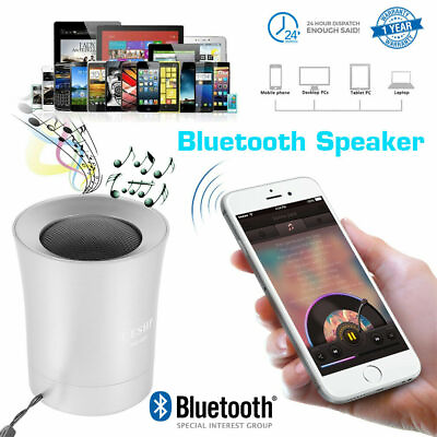 #ad #ad AudioBLUE Wireless Bluetooth Speaker Portable Compact Horn Support FM US $20.97