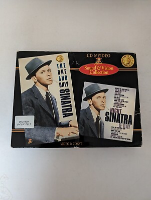 #ad Frank Sinatra Slam Gold Sound amp; Vision Collection VHS amp; CD Box Set Night amp; Day $19.99