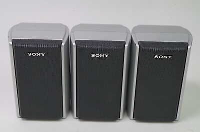 #ad Lot of 3 Sony SS TS51 Surround Speakers Home Theater System Tested $45.95