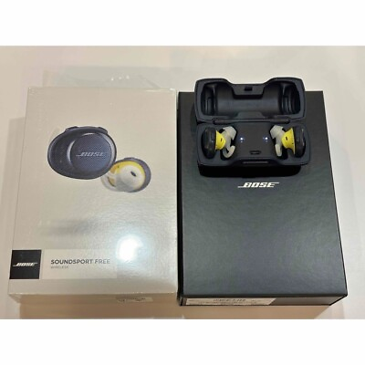 #ad Bose SoundSport Free wireless headphones Bluetooth Midnight Blue Used $84.99