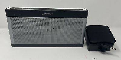 #ad Bose SoundLink III Bluetooth Portable Speaker Gray w Power Cord SHIPS FREE $124.99