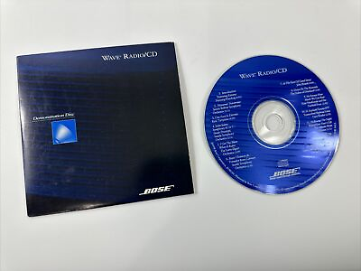 #ad Bose Wave Music System Radio CD Demo Disc $13.95
