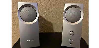 #ad BOSE Companion 2 Series I Multimedia Speaker System 2 Computer Speakers Silver $37.95