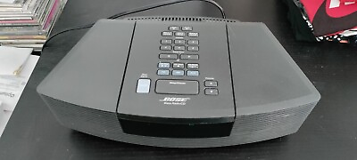 #ad Bose Wave Radio Music System AM FM Radio CD Player Tested Working Black AW1RCG $134.99