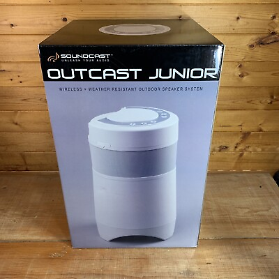 #ad Soundcast Outcast Jr. Portable Indoor Outdoor Speaker ICO411 New In Open Box $369.99
