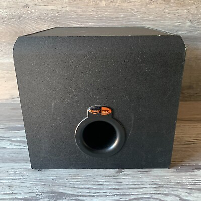 #ad Original Klipsch ProMedia 2.1 THX Powered Subwoofer Speaker Black Plastic amp; Wood $40.95