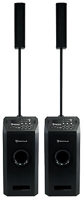 #ad Rockville HOME ARRAY 100 Home Theater System w 2 SpeakersSubwoofersBluetooth $334.90