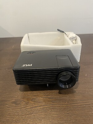 #ad Pyle Portable Full HD Home Theater Projector with Remote PRJG88 USB HDMI $15.99