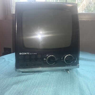 #ad Sony Transistor TV modle TV 960 Retro Vintage Black And White TV $125.00