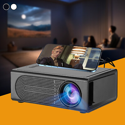 #ad Home Portable Projector Video Cinema 1080P 3D Mini WiFi Phone Android TV $45.28