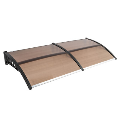 #ad Shield Your Home from the Sun with 200 x 96 Brown Board Door Awnings Keep Cool $62.60