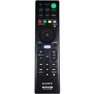 #ad New Original RMT AH111E For Sony AV Sound Bar Audio Remote Control SA WCT390 $8.99