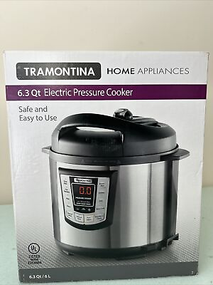 #ad #ad Tramontina Home Appliance 6.3 Qt Electric Pressure Cooker New In Box. $50.00
