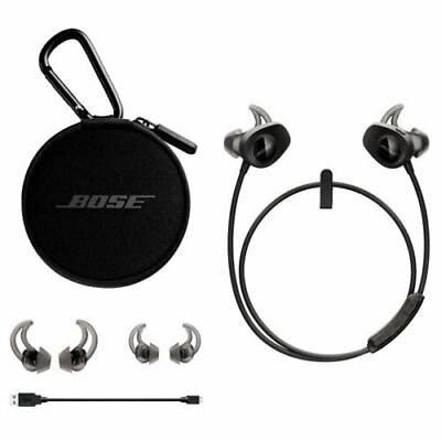 #ad Bose Earphones SoundSport Wireless Bluetooth In Ear Headphones Black $41.97