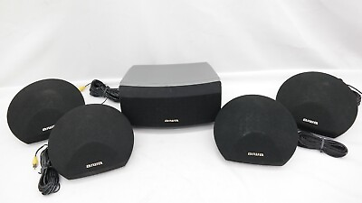 #ad Aiwa SX C605 Center amp; 4 SX R275 Surround Sound Speaker Set T5 $109.19