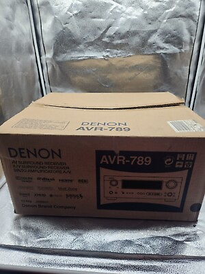 #ad Denon AVR 789 7.1 Channel 630w Surround HDMI Home Theater Receiver NOS $399.99