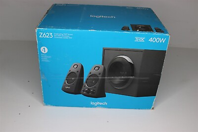 #ad Logitech THX Z623 Speakers W Subwoofer 400 W Black $69.99