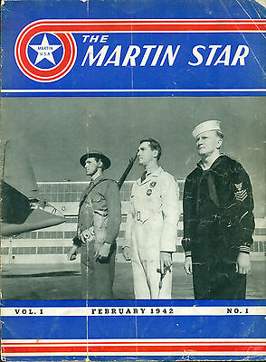 #ad MARTIN STAR Aircraft Magazine #1 February 1942 $99.99