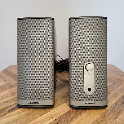 #ad Bose Companion 2 Series II Multimedia Speaker System Desktop TESTED $30.40